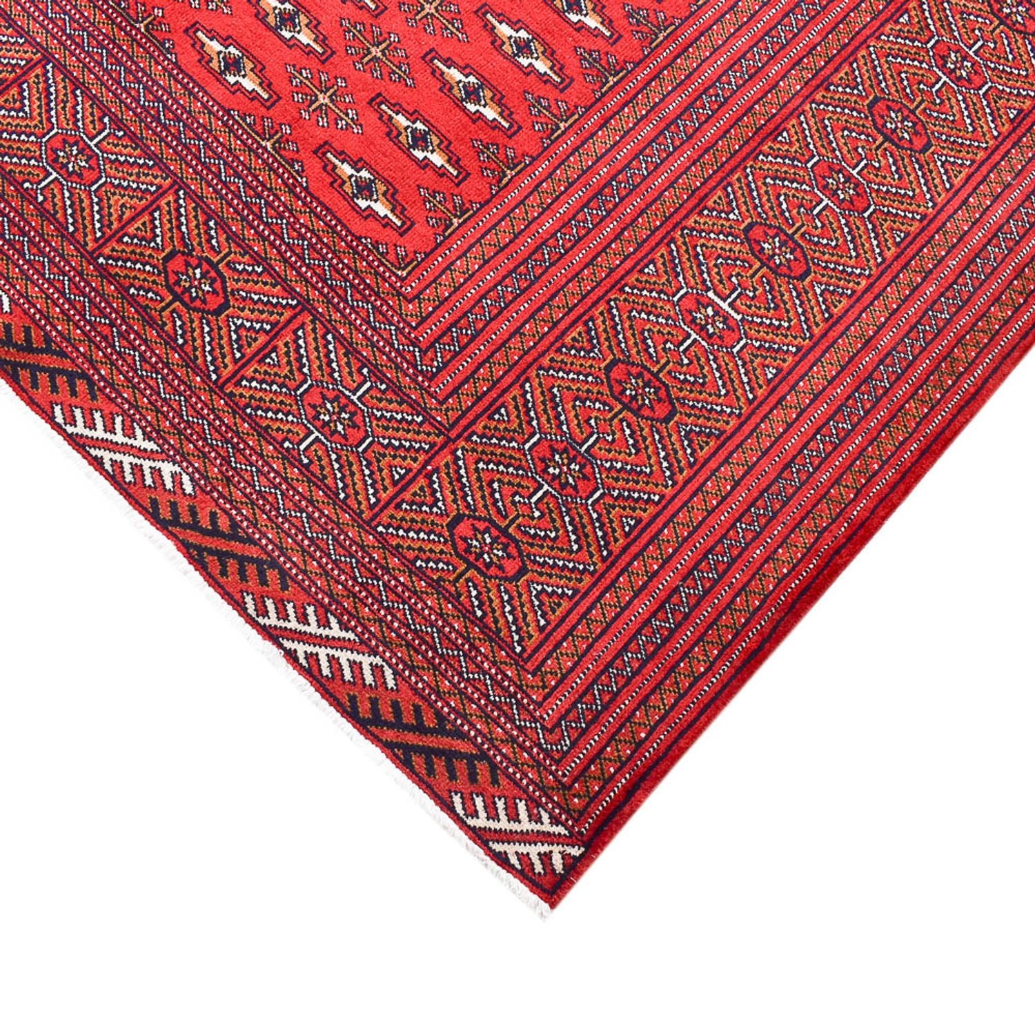 Tapis Turkaman - 340 x 259 cm - rouge