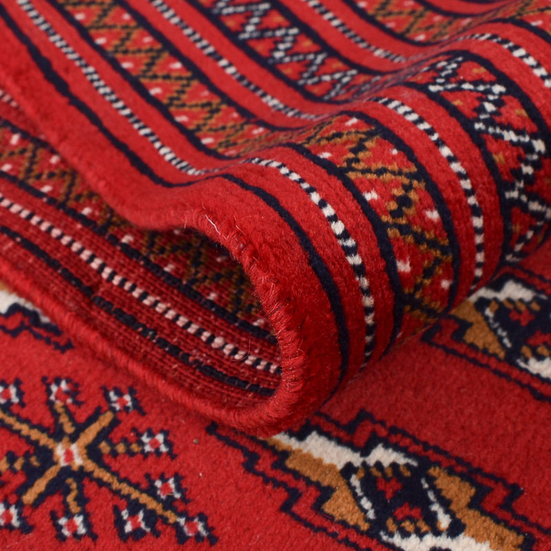 Tapis Turkaman - 340 x 259 cm - rouge