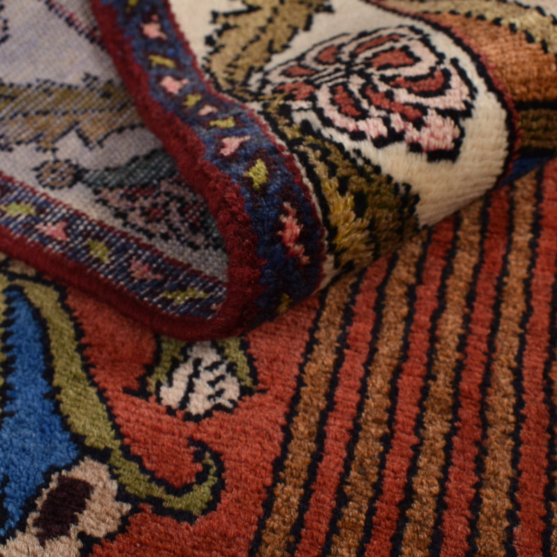Tapis de couloir Tapis persan - Nomadic - 317 x 96 cm - multicolore