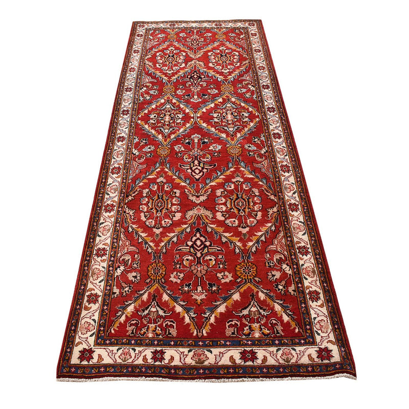 Tapis de couloir Tapis persan - Classique - 276 x 93 cm - rouge