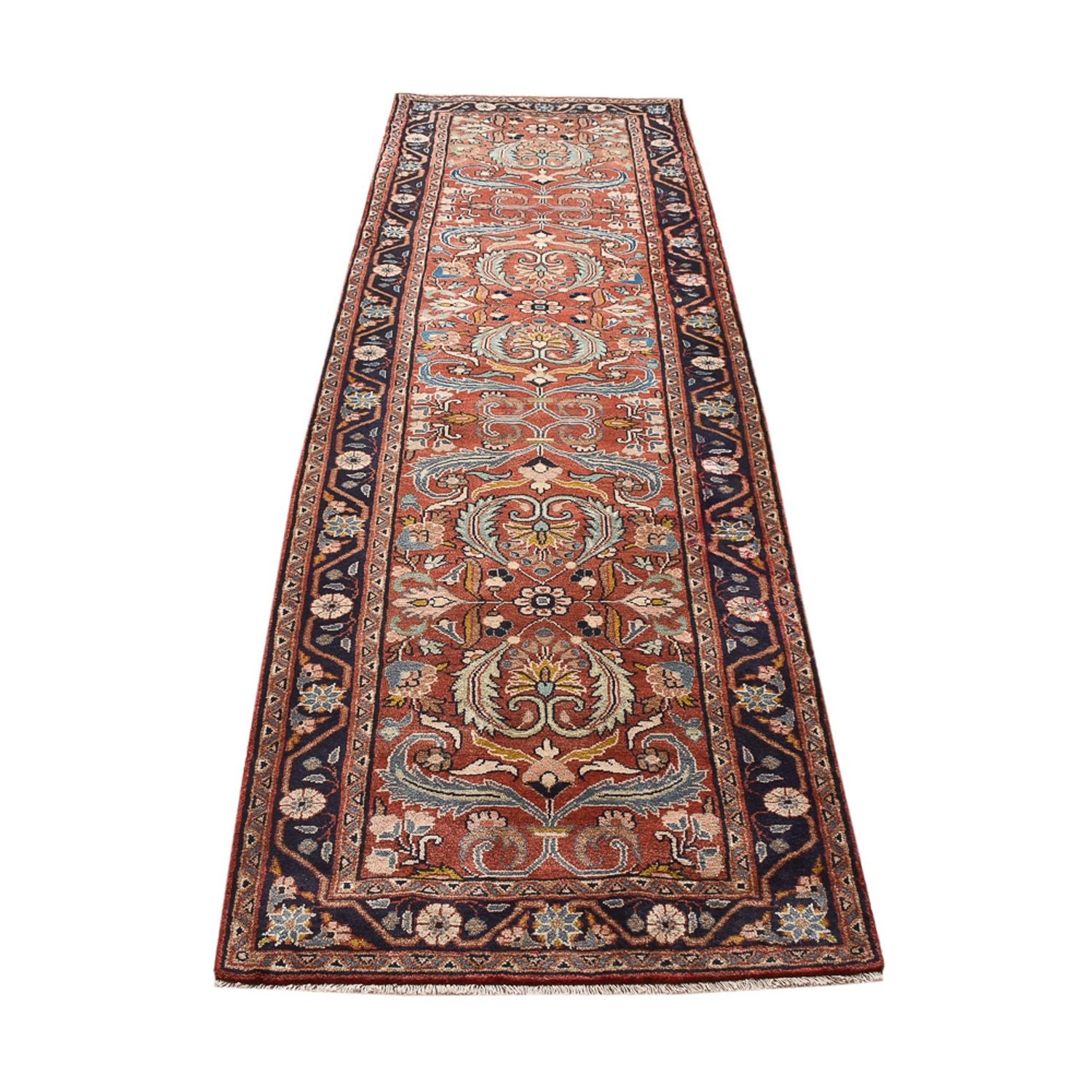 Tapis de couloir Tapis persan - Nomadic - 273 x 80 cm - multicolore