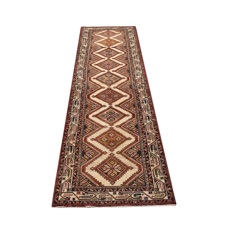 Tapis de couloir Tapis persan - Nomadic - 280 x 75 cm - beige clair