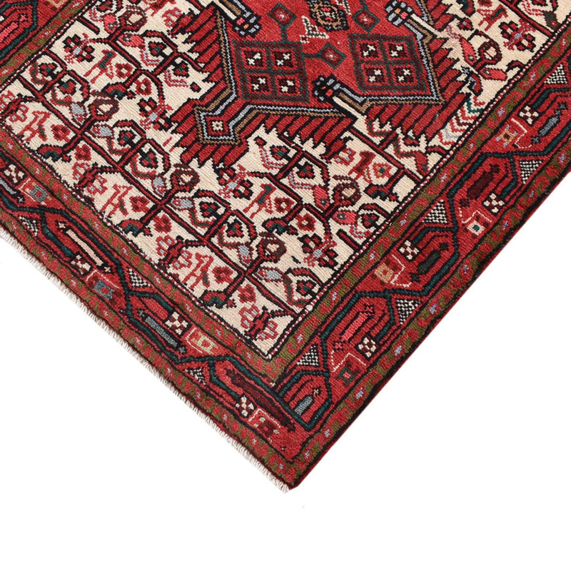 Tapis de couloir Tapis persan - Nomadic - 247 x 82 cm - rouge
