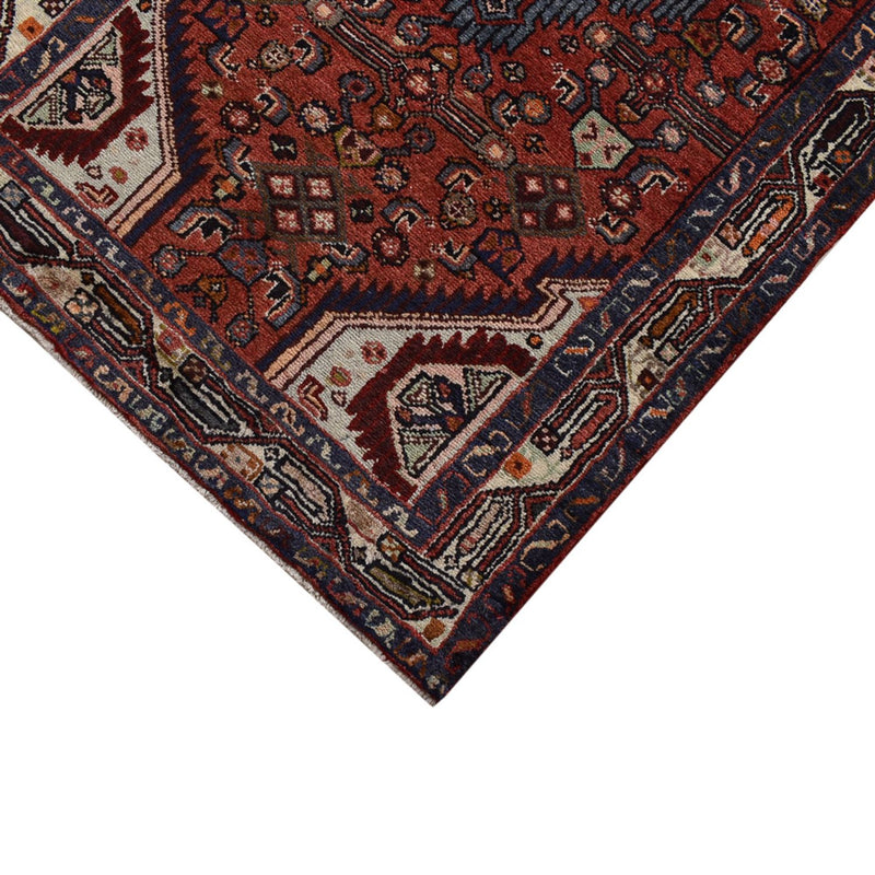 Tapis de couloir Tapis persan - Nomadic - 281 x 81 cm - rouge