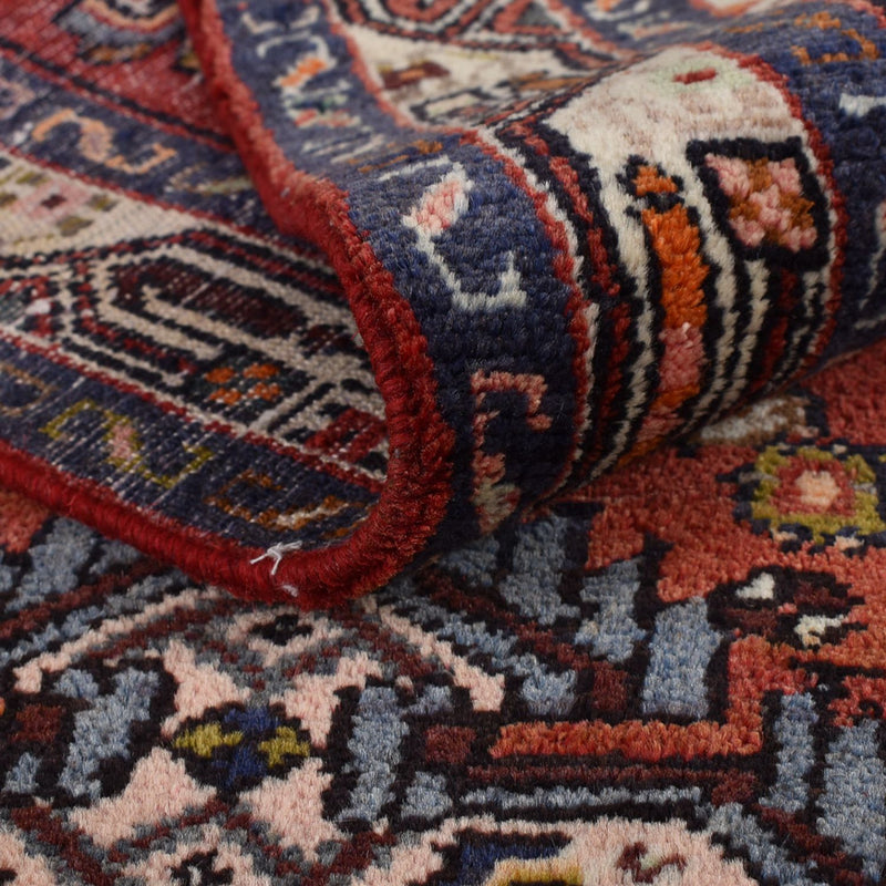 Tapis de couloir Tapis persan - Nomadic - 281 x 81 cm - rouge