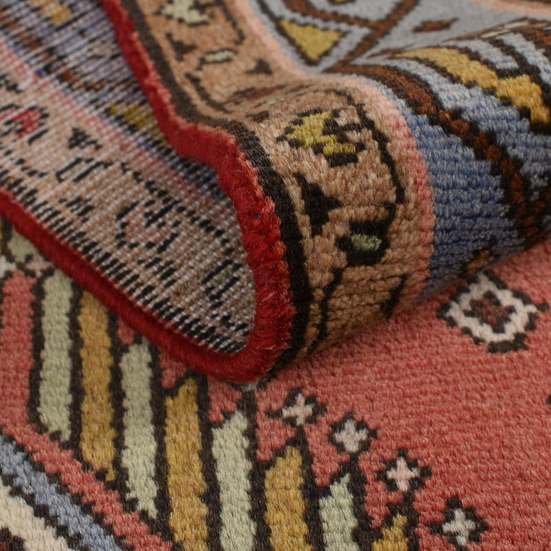 Tapis de couloir Tapis persan - Nomadic - 292 x 74 cm - rouge clair