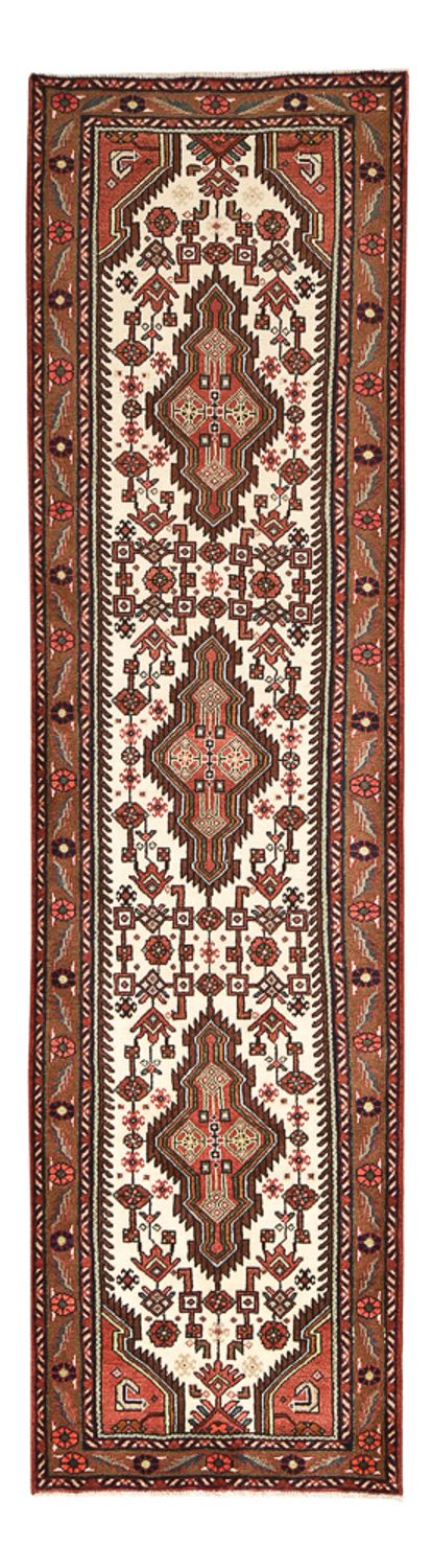 Tapis de couloir Tapis persan - Nomadic - 300 x 80 cm - beige