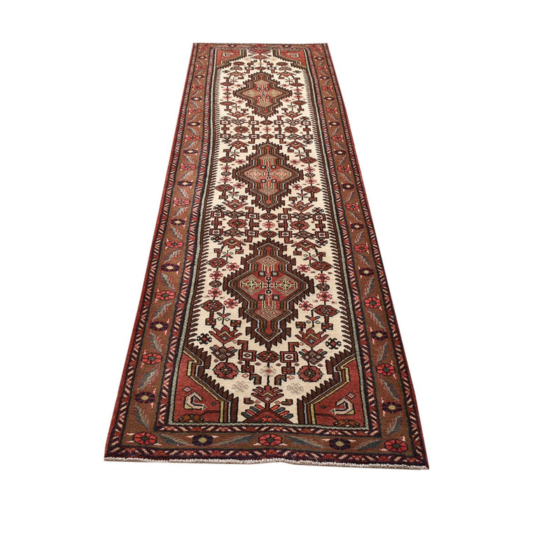 Tapis de couloir Tapis persan - Nomadic - 300 x 80 cm - beige