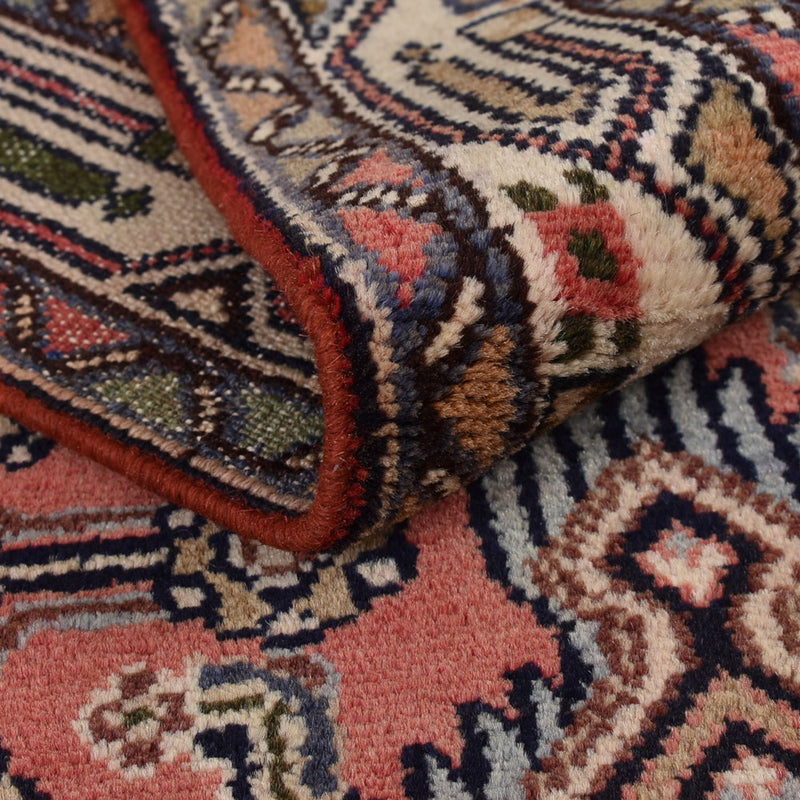 Tapis de couloir Tapis persan - Nomadic - 285 x 76 cm - rouge clair