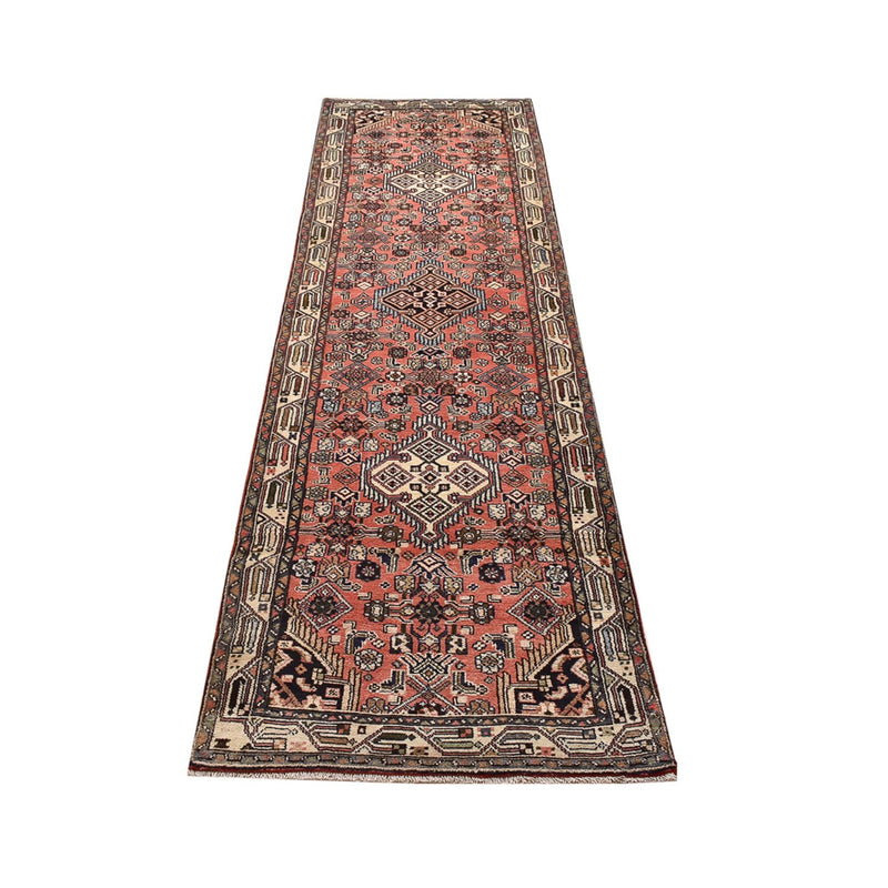 Tapis de couloir Tapis persan - Nomadic - 285 x 76 cm - rouge clair