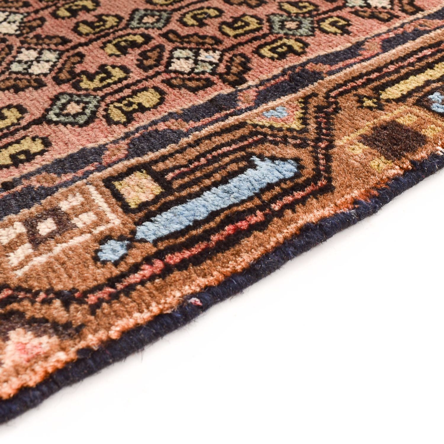 Tapis de couloir Tapis persan - Nomadic - 284 x 80 cm - rouge clair