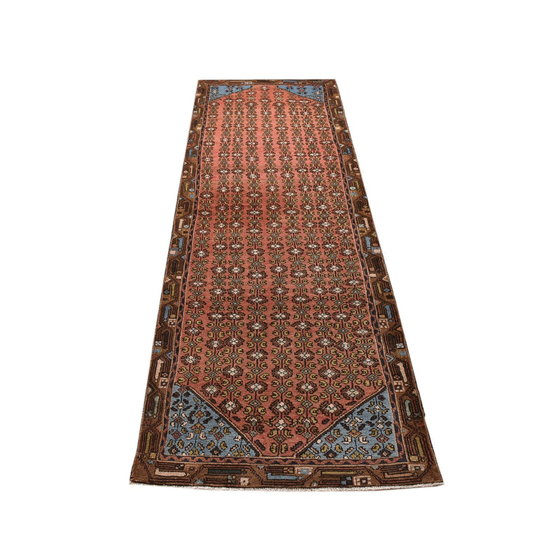 Tapis de couloir Tapis persan - Nomadic - 284 x 80 cm - rouge clair