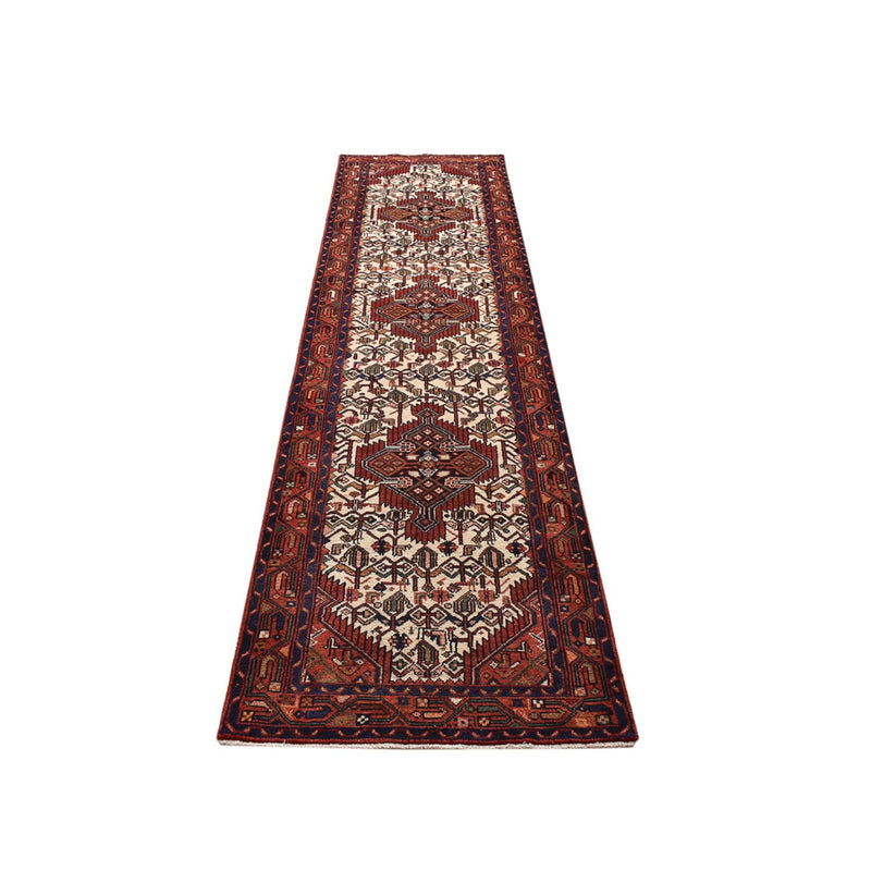 Tapis de couloir Tapis persan - Nomadic - 310 x 81 cm - beige