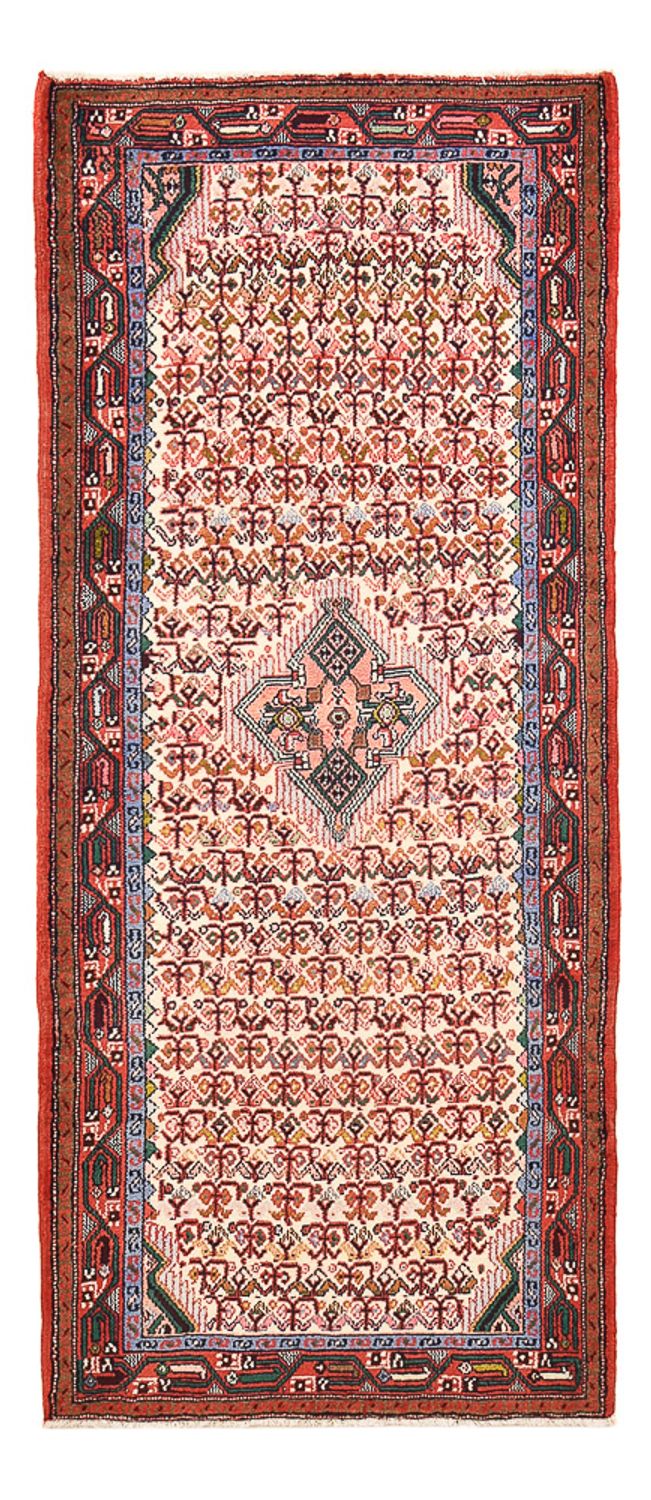 Tapis de couloir Tapis persan - Nomadic - 202 x 86 cm - rouge clair