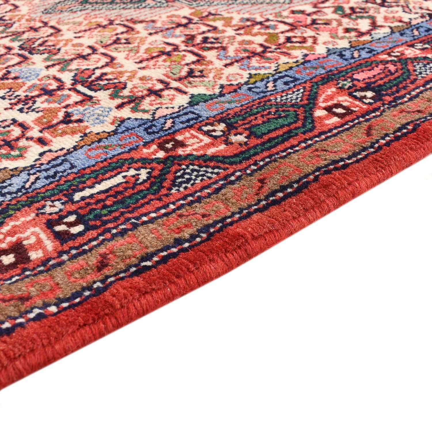 Tapis de couloir Tapis persan - Nomadic - 202 x 86 cm - rouge clair