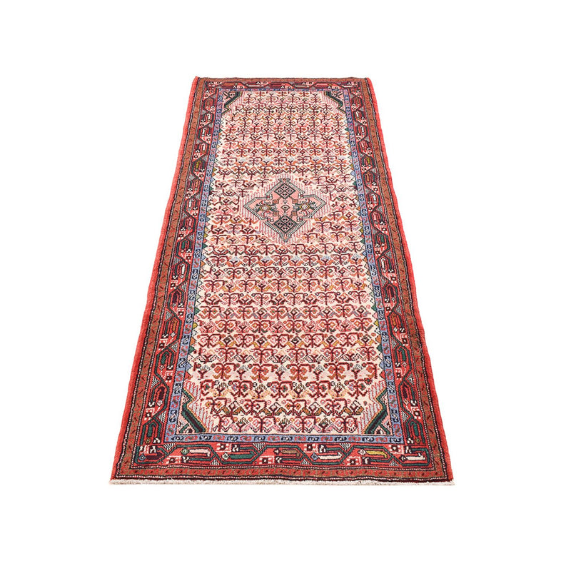 Tapis de couloir Tapis persan - Nomadic - 202 x 86 cm - rouge clair