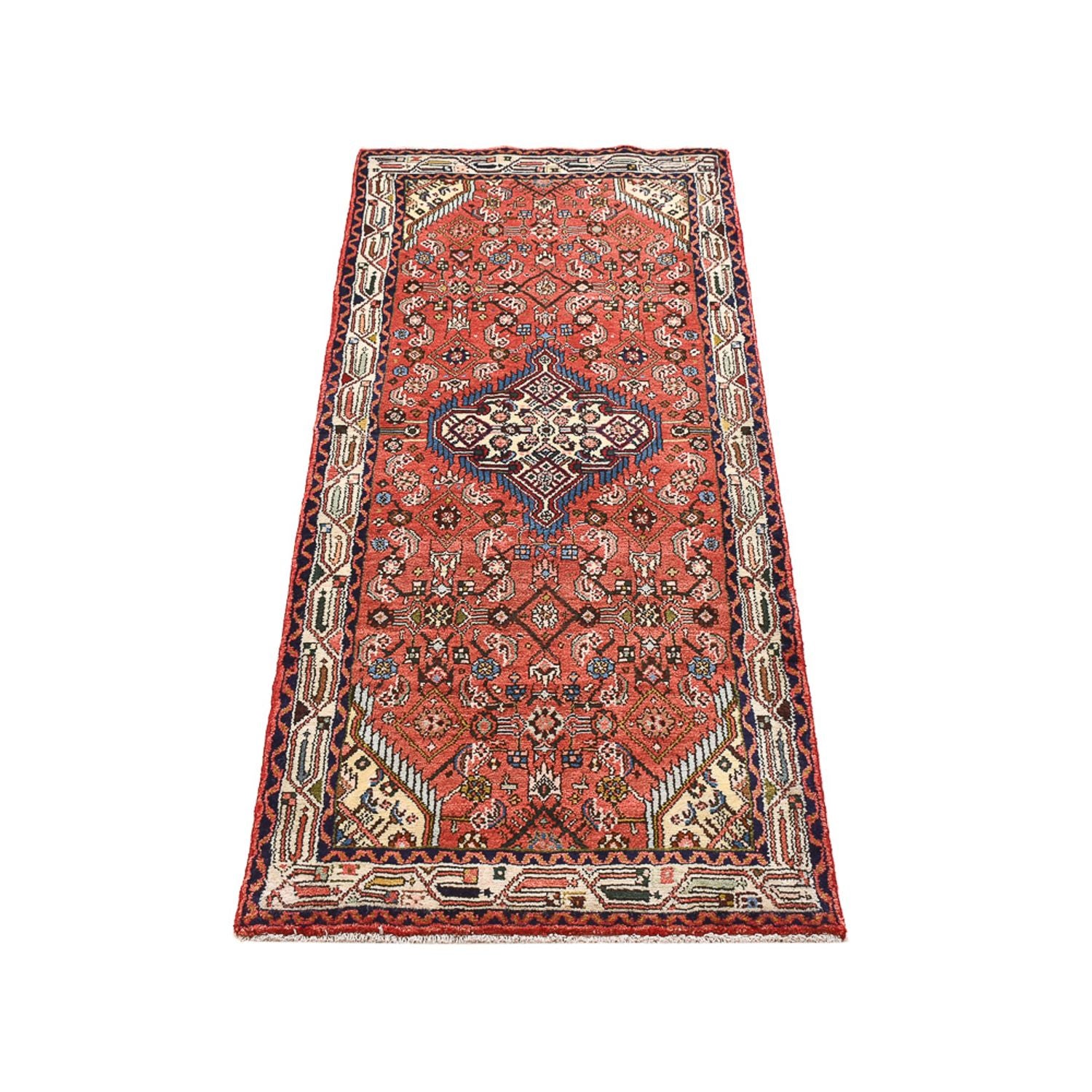 Tapis de couloir Tapis persan - Nomadic - 189 x 70 cm - rouge