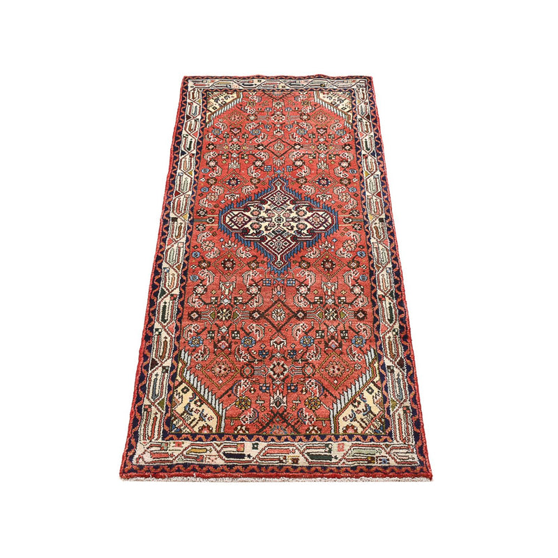 Tapis de couloir Tapis persan - Nomadic - 189 x 70 cm - rouge