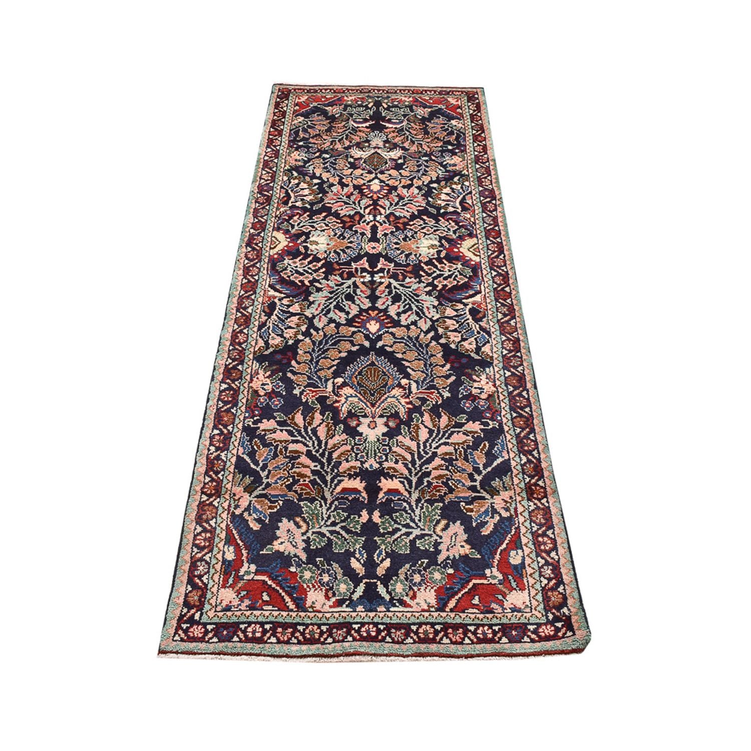 Tapis de couloir Tapis persan - Nomadic - 234 x 78 cm - multicolore