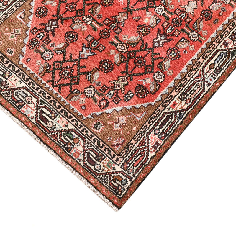 Tapis de couloir Tapis persan - Nomadic - 203 x 74 cm - rouge clair