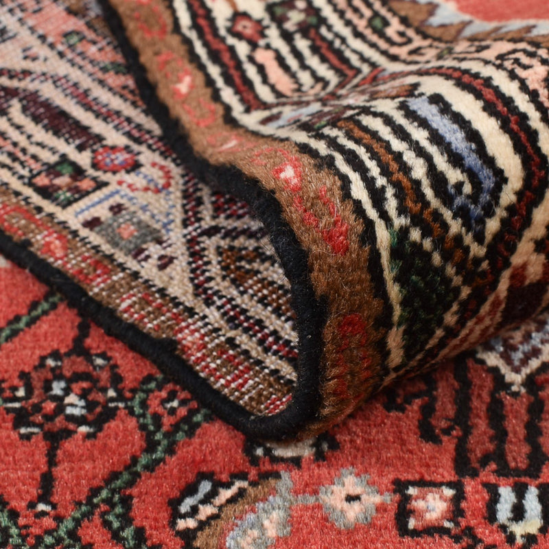 Tapis de couloir Tapis persan - Nomadic - 203 x 74 cm - rouge clair