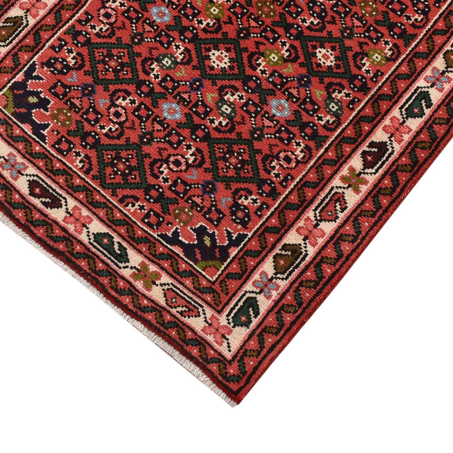 Tapis de couloir Tapis persan - Nomadic - 191 x 67 cm - rouge