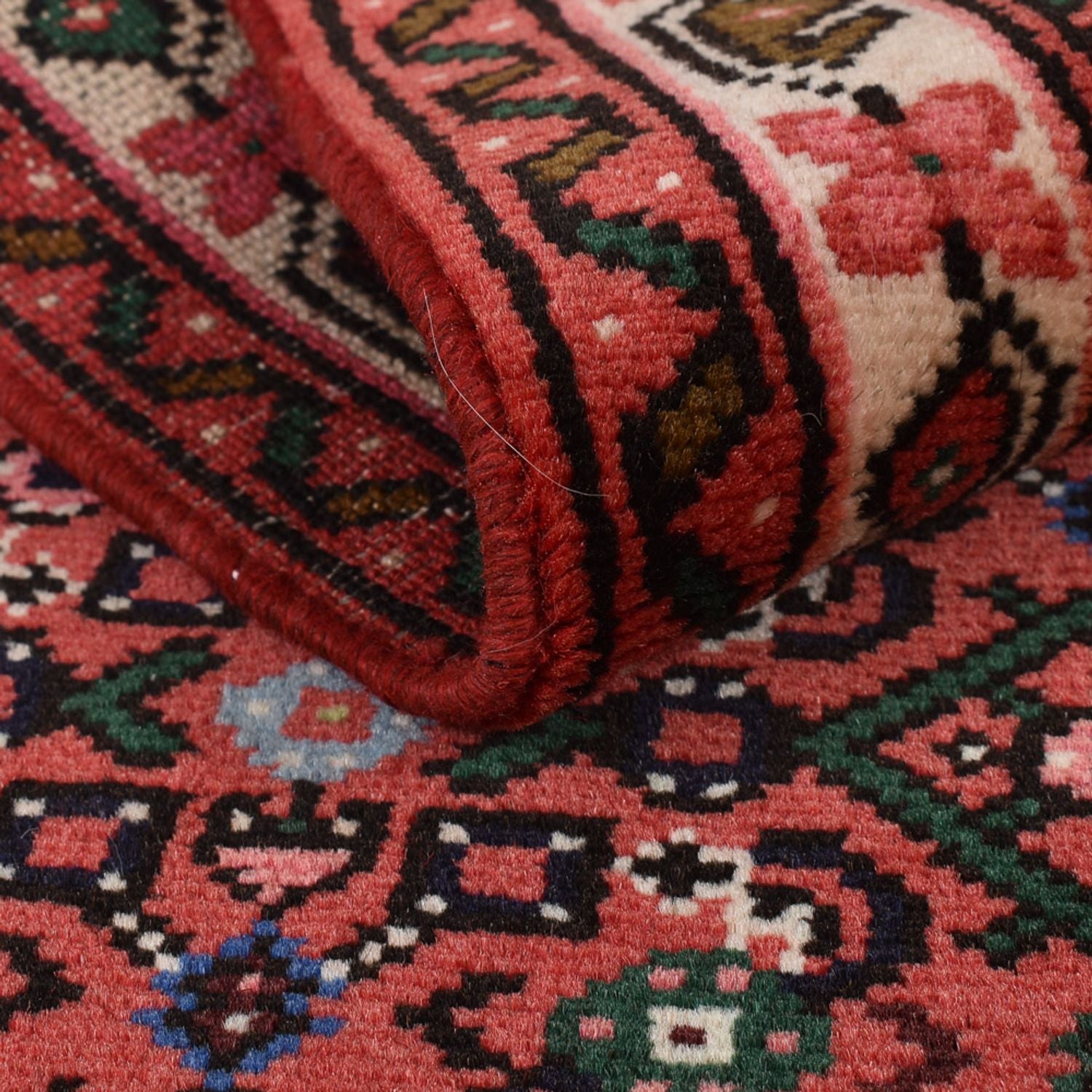 Tapis de couloir Tapis persan - Nomadic - 191 x 67 cm - rouge