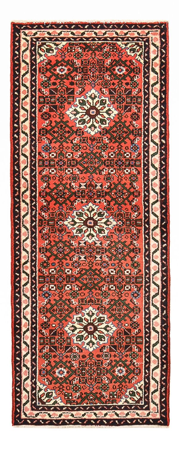 Tapis de couloir Tapis persan - Nomadic - 188 x 68 cm - rouge