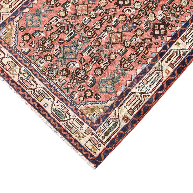 Tapis de couloir Tapis persan - Nomadic - 212 x 80 cm - rouge clair