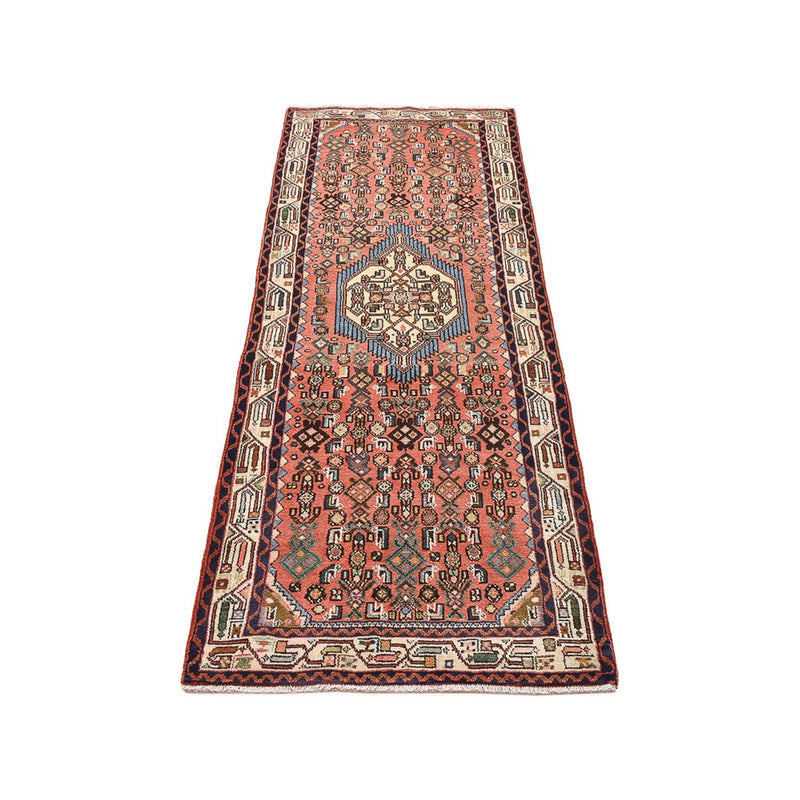 Tapis de couloir Tapis persan - Nomadic - 212 x 80 cm - rouge clair