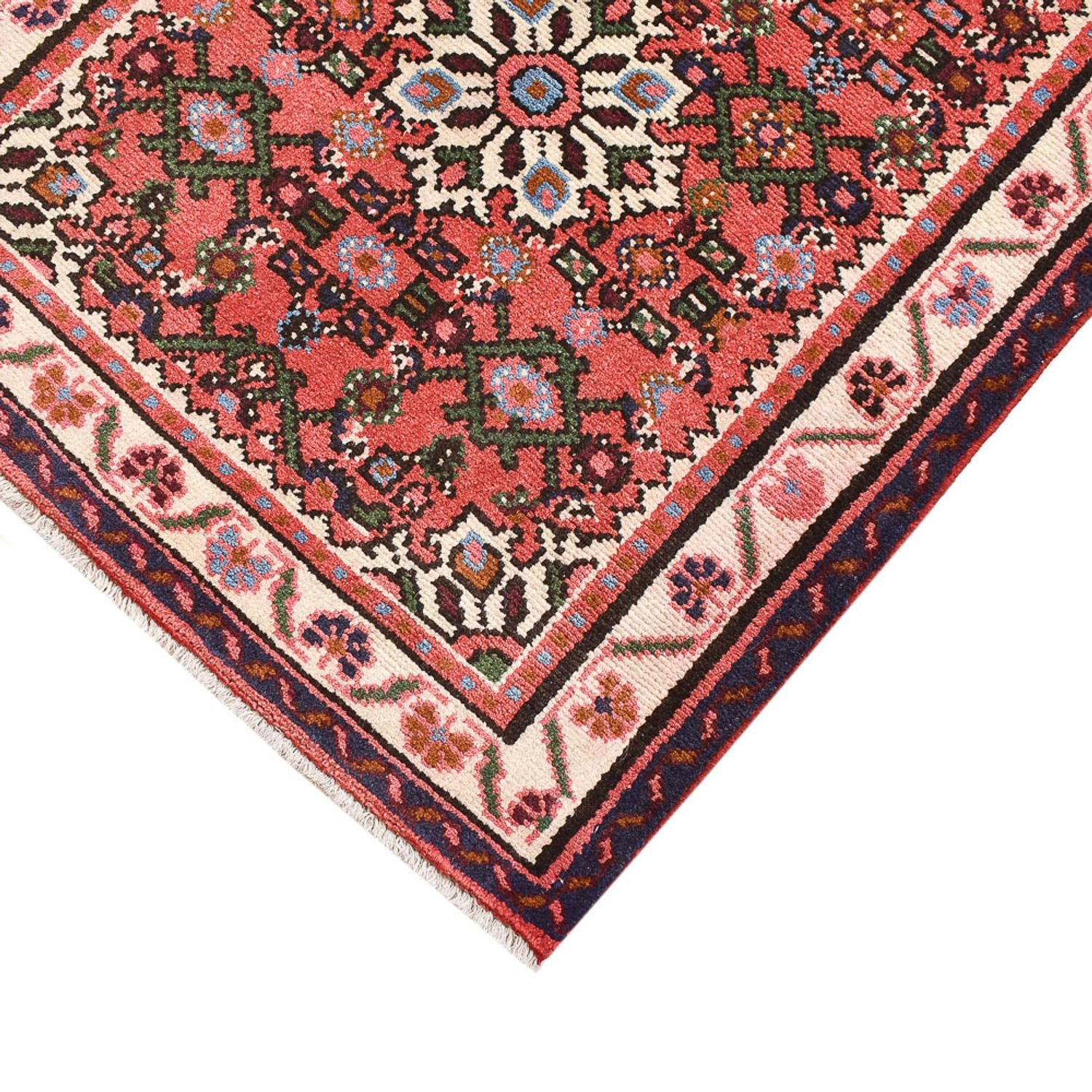 Tapis de couloir Tapis persan - Nomadic - 192 x 71 cm - rouge