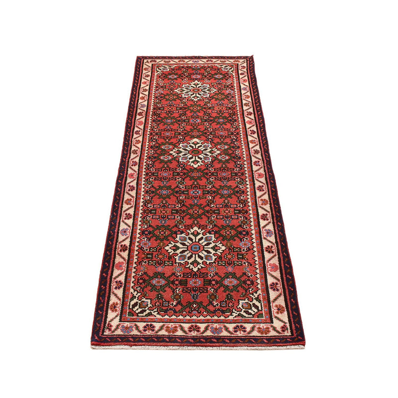 Tapis de couloir Tapis persan - Nomadic - 192 x 71 cm - rouge