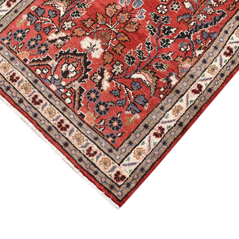 Tapis de couloir Tapis persan - Nomadic - 215 x 86 cm - rouge