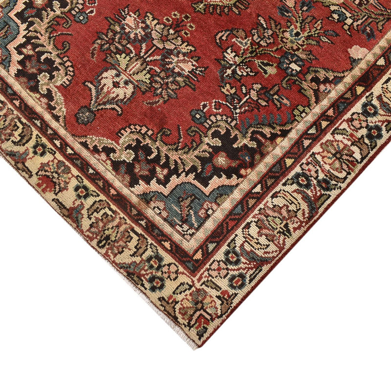 Tapis de couloir Tapis persan - Nomadic - 207 x 104 cm - rouge