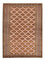 Tapis Turkaman - 132 x 97 cm - rouge clair