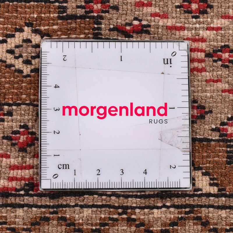Tapis Turkaman - 132 x 97 cm - rouge clair