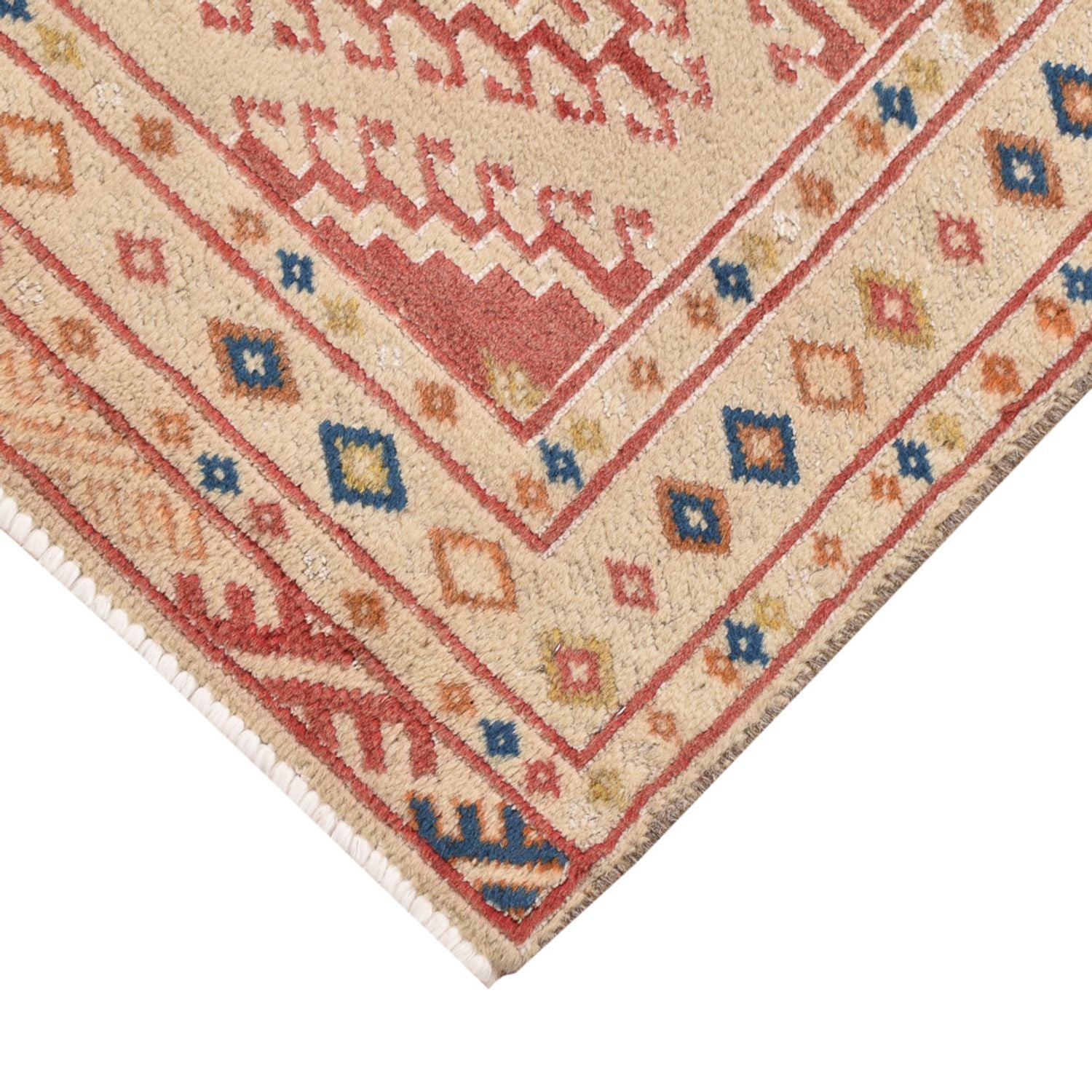 Tapis Turkaman - 89 x 62 cm - multicolore