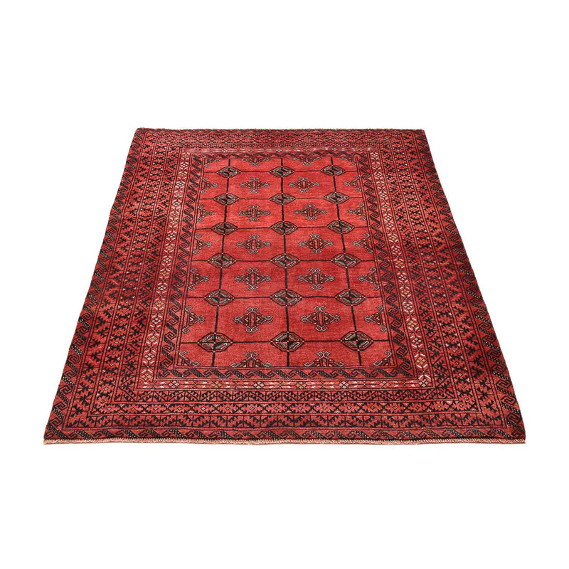 Tapis Turkaman - 150 x 117 cm - rouge