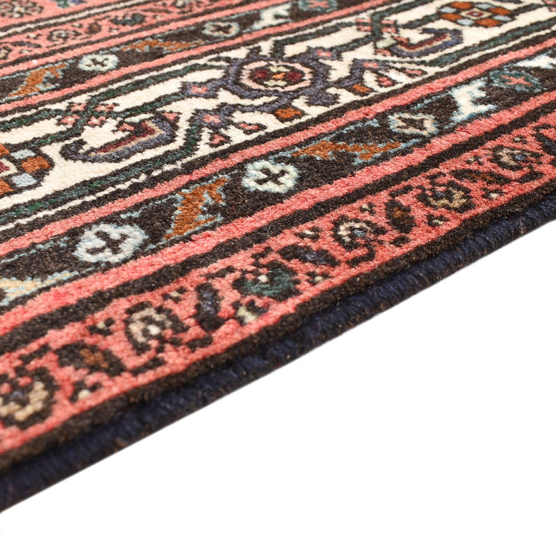 Tapis persan - Nomadic - 198 x 155 cm - rouge clair