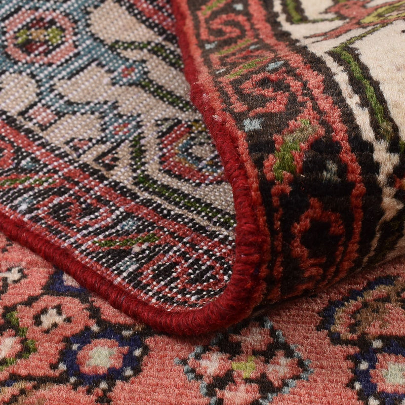 Tapis persan - Nomadic - 148 x 108 cm - rouge clair