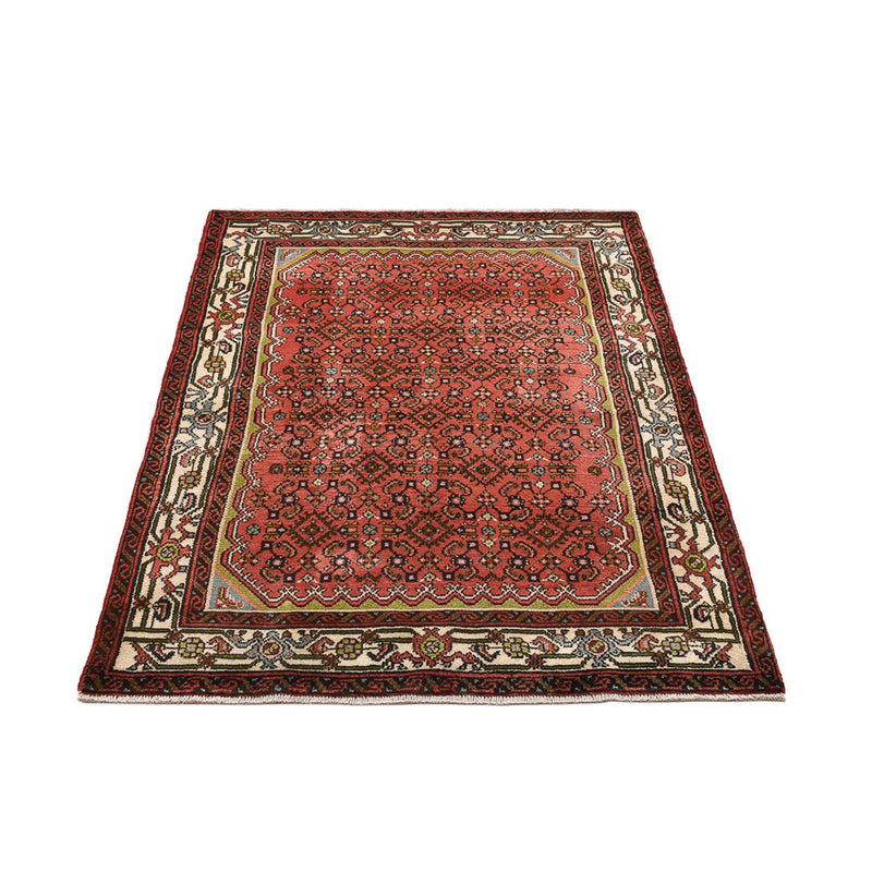 Tapis persan - Nomadic - 148 x 108 cm - rouge clair
