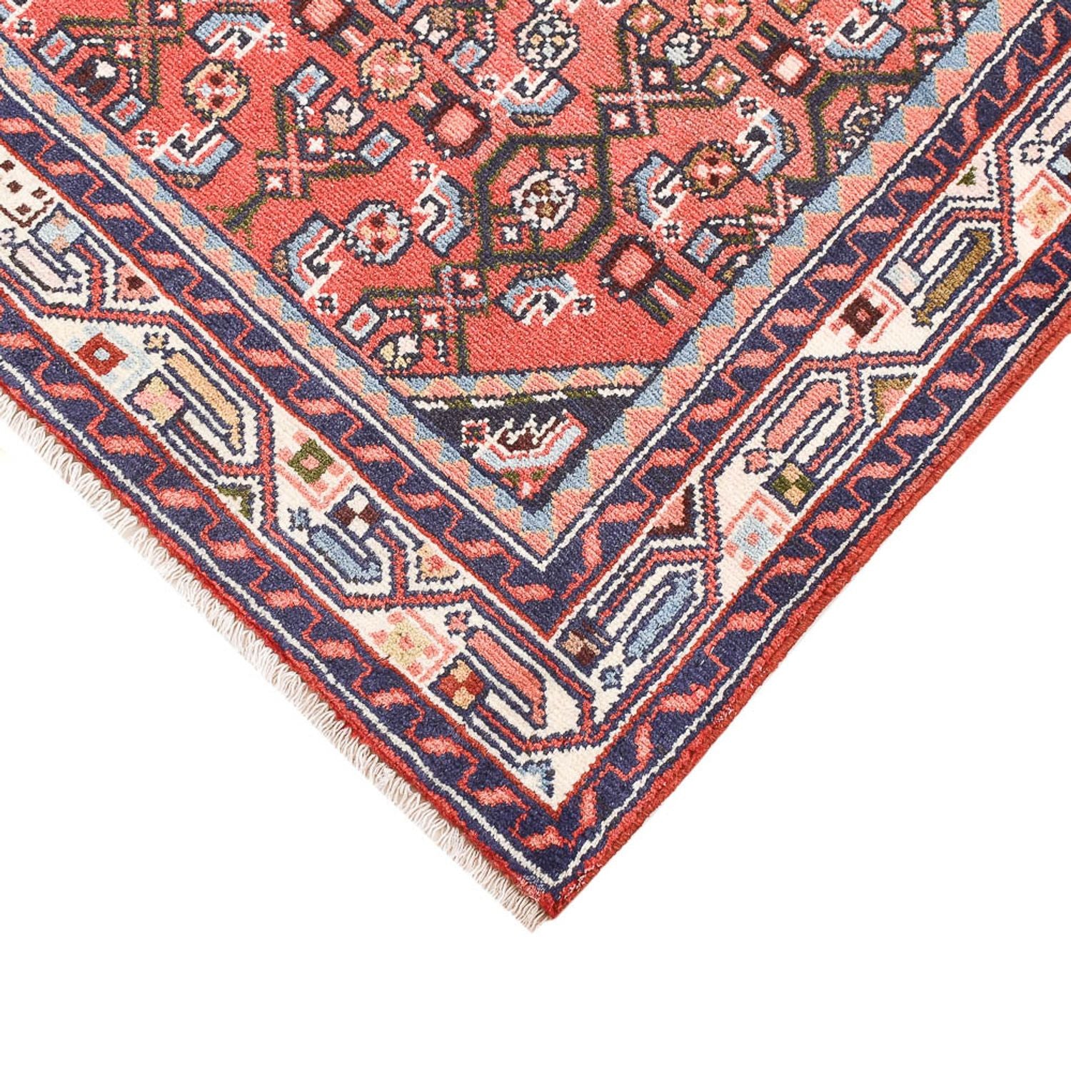 Tapis persan - Nomadic - 142 x 94 cm - rouge