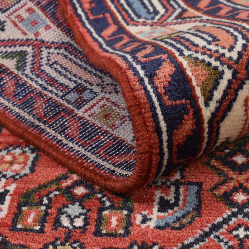 Tapis persan - Nomadic - 142 x 94 cm - rouge