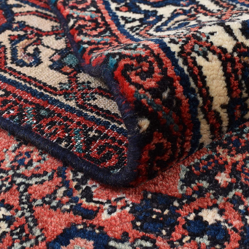Tapis persan - Nomadic - 151 x 103 cm - rouge clair