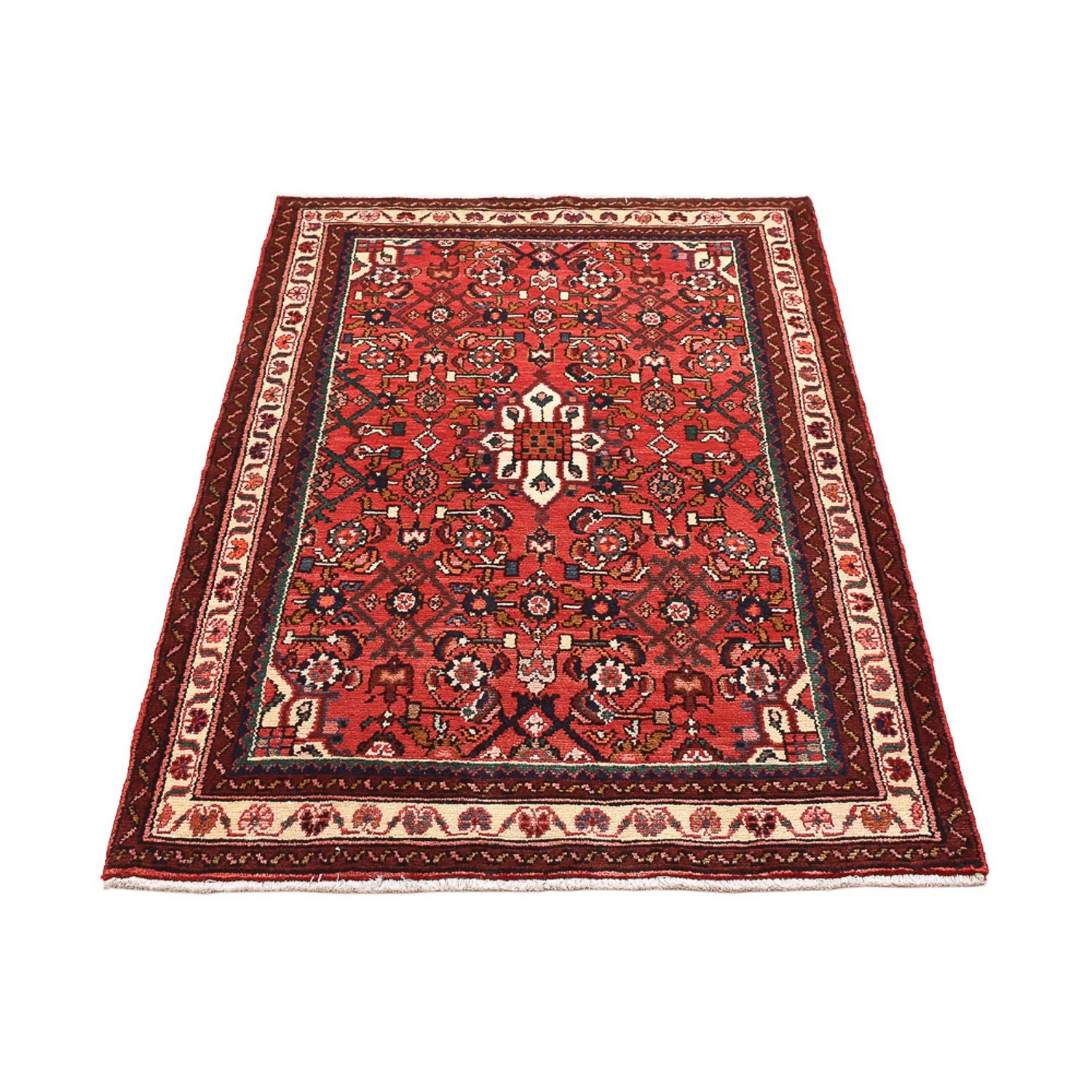 Tapis persan - Nomadic - 153 x 103 cm - rouge