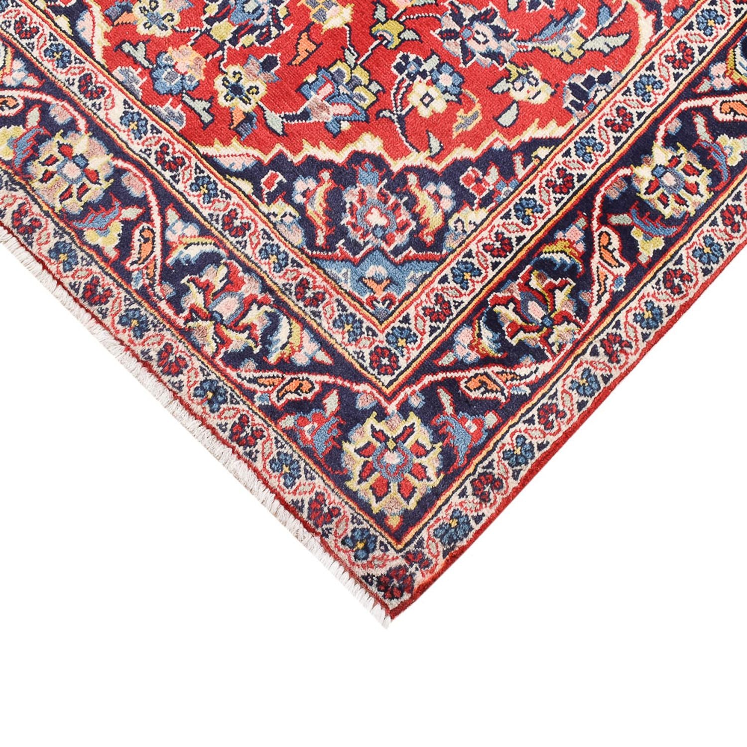 Tapis persan - Keshan - 143 x 93 cm - rouge