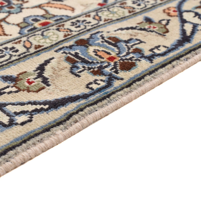 Tapis persan - Keshan - 140 x 92 cm - gris clair
