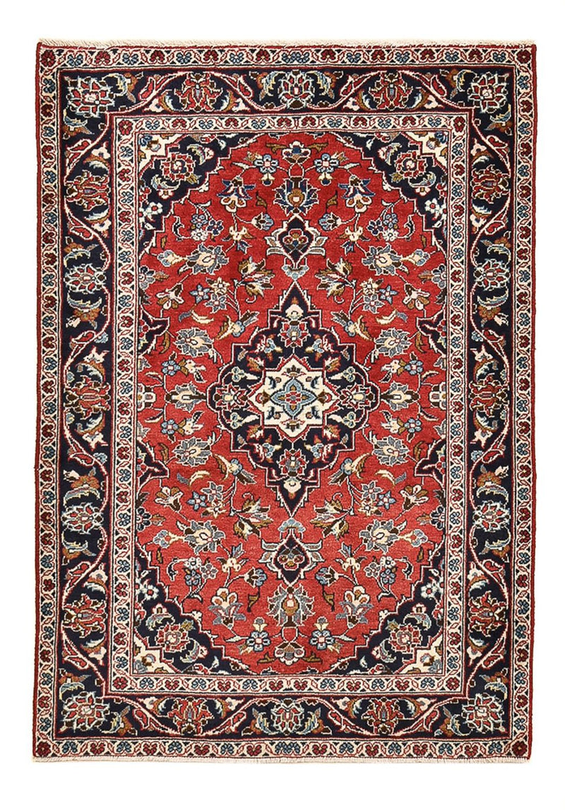 Tapis persan - Keshan - 144 x 96 cm - rouge