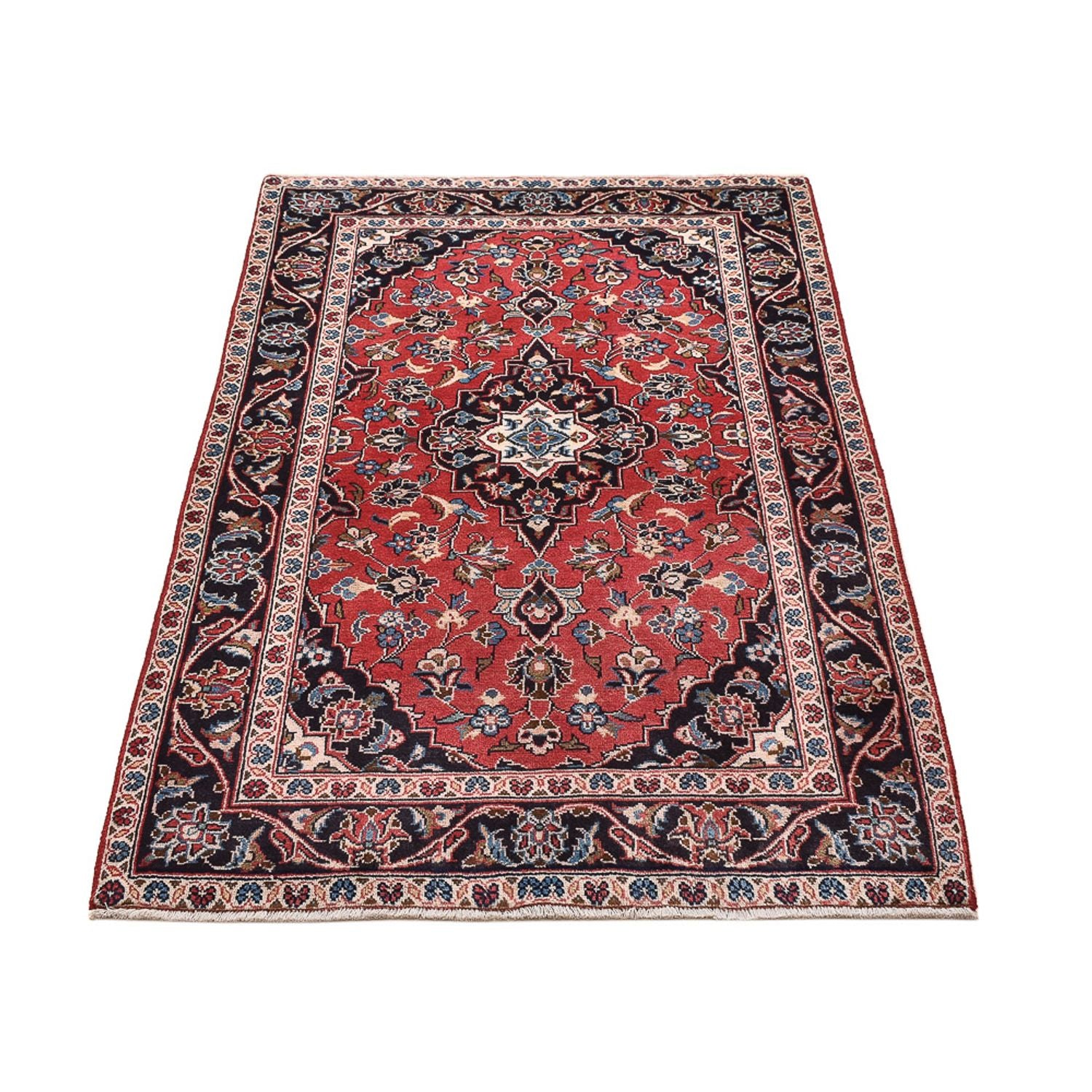 Tapis persan - Keshan - 150 x 95 cm - rouge