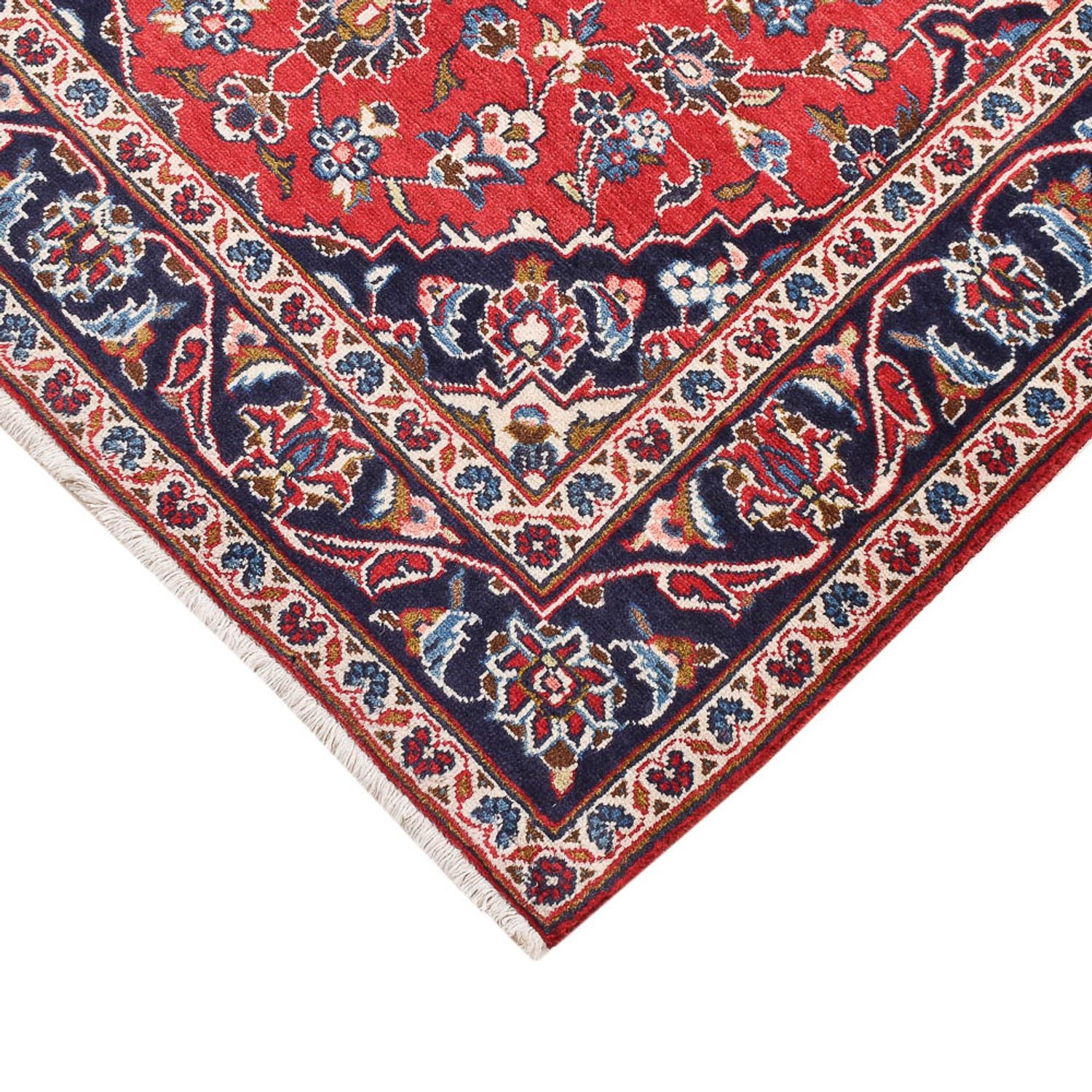 Tapis persan - Keshan - 152 x 100 cm - rouge